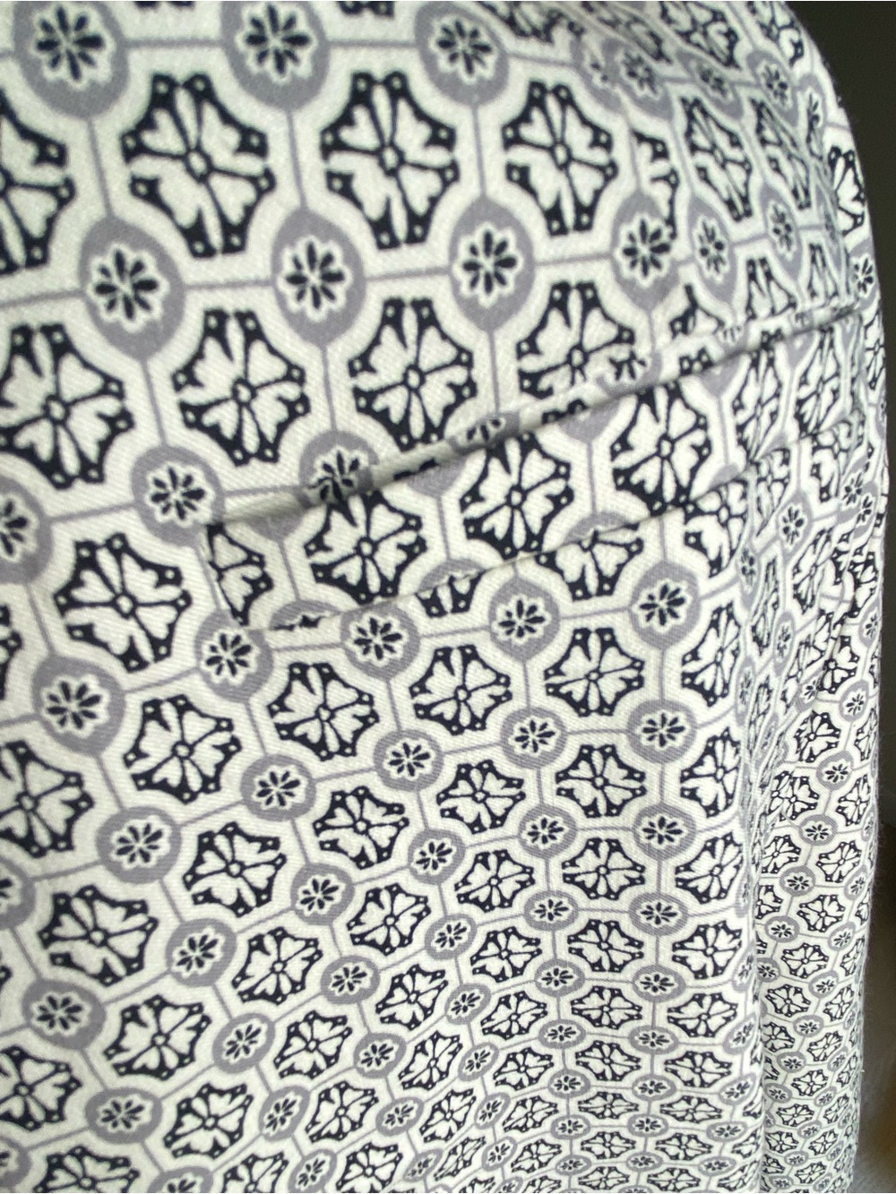 Jules & Leopold Geometric Floral Stretch Pants Medium Office Modern Classic - Picture 4 of 12